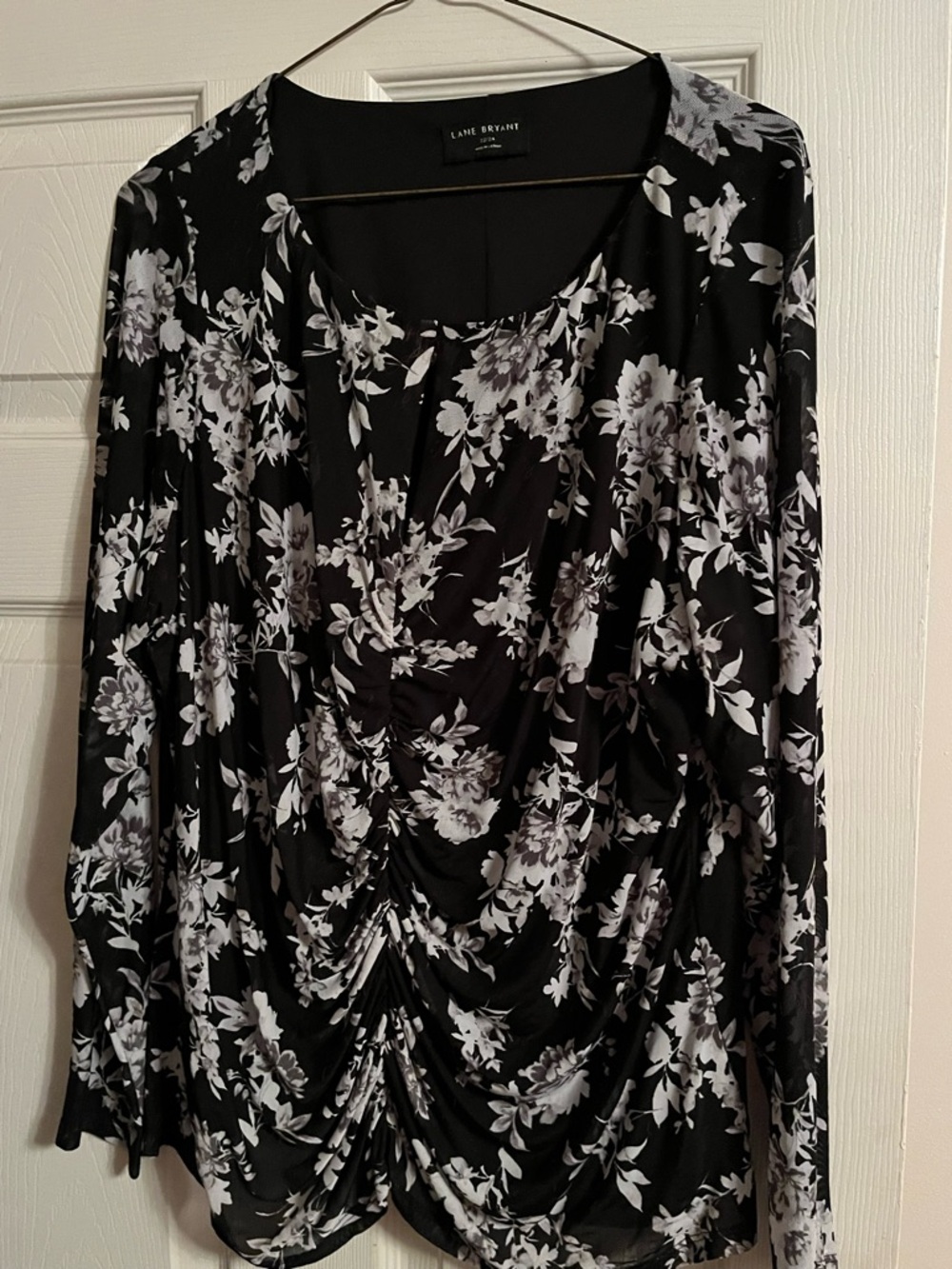 Lane Bryant Black and white Women's Top